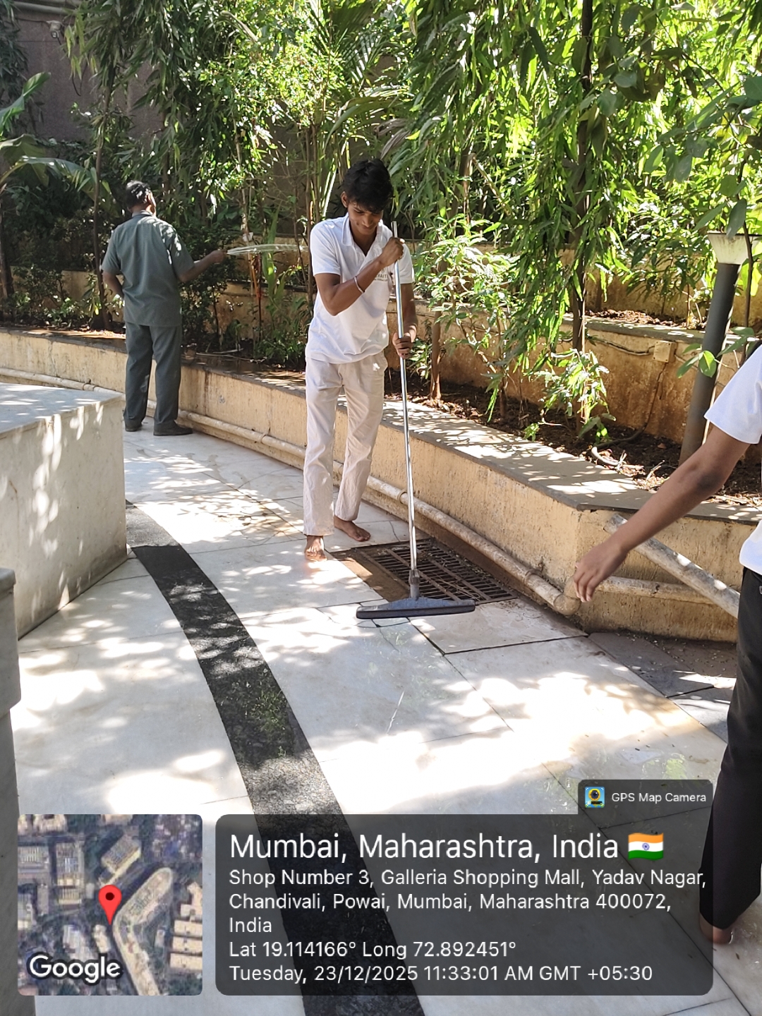 Temple Cleaning